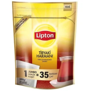 Lipton Tiryaki Jumbo Demlik Poşet Çay 35gr*30